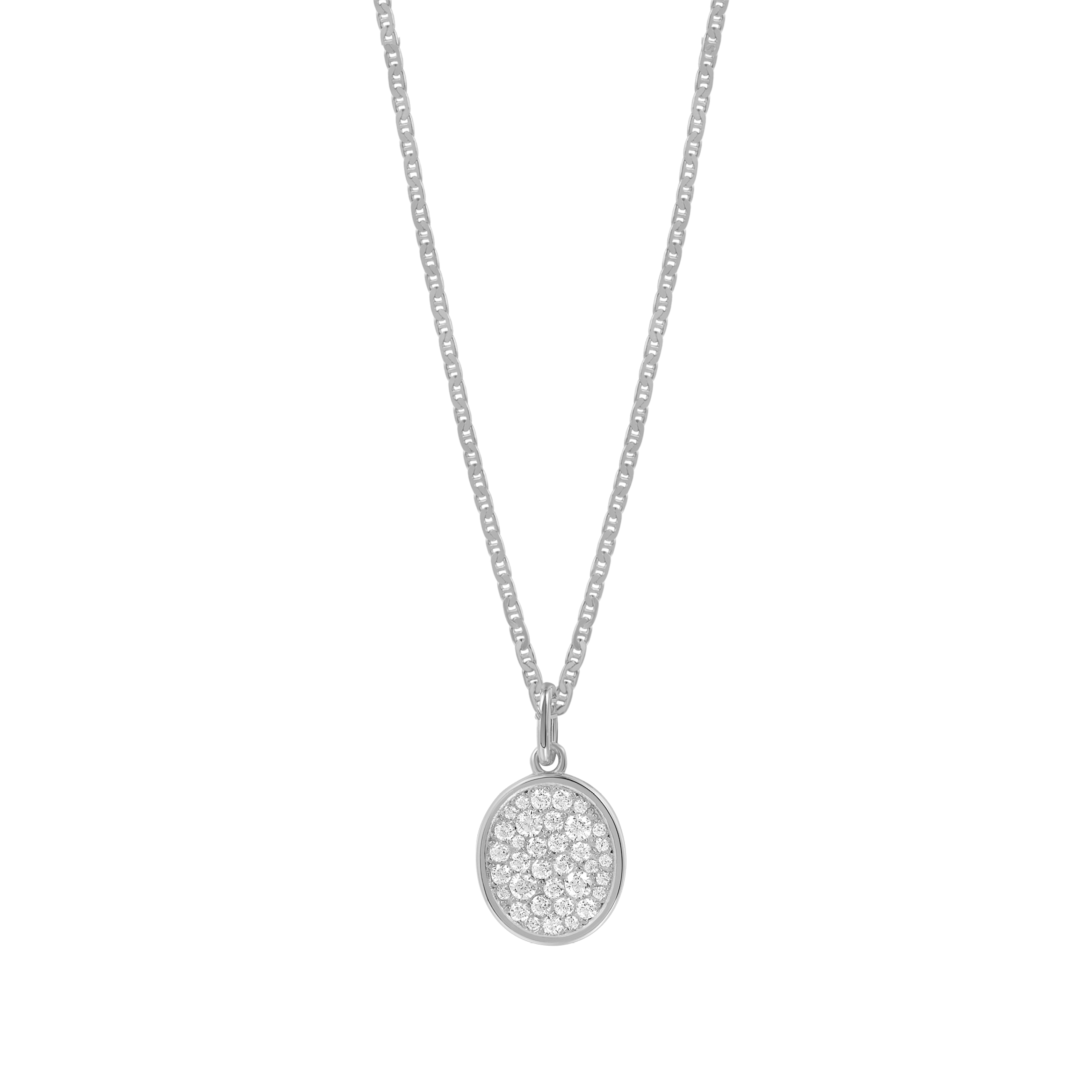 ETERNAL Halskette 925/- rhodiniert – Sterlingsilber, XENOX